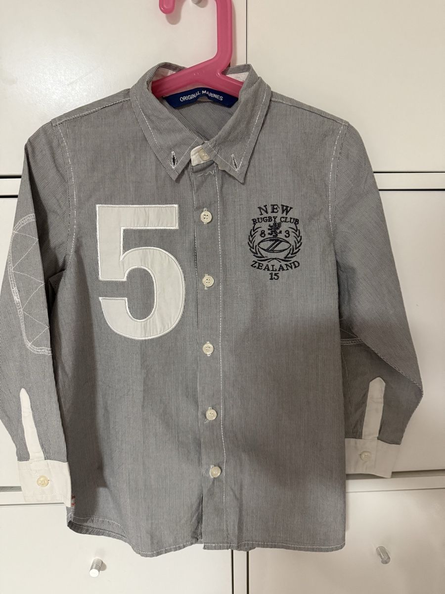 Camicie, T-shirt & Polo: Knaben Hemd Original Marines 122/128 – Usato da Arlesheim venduto da 12sxlssdf
