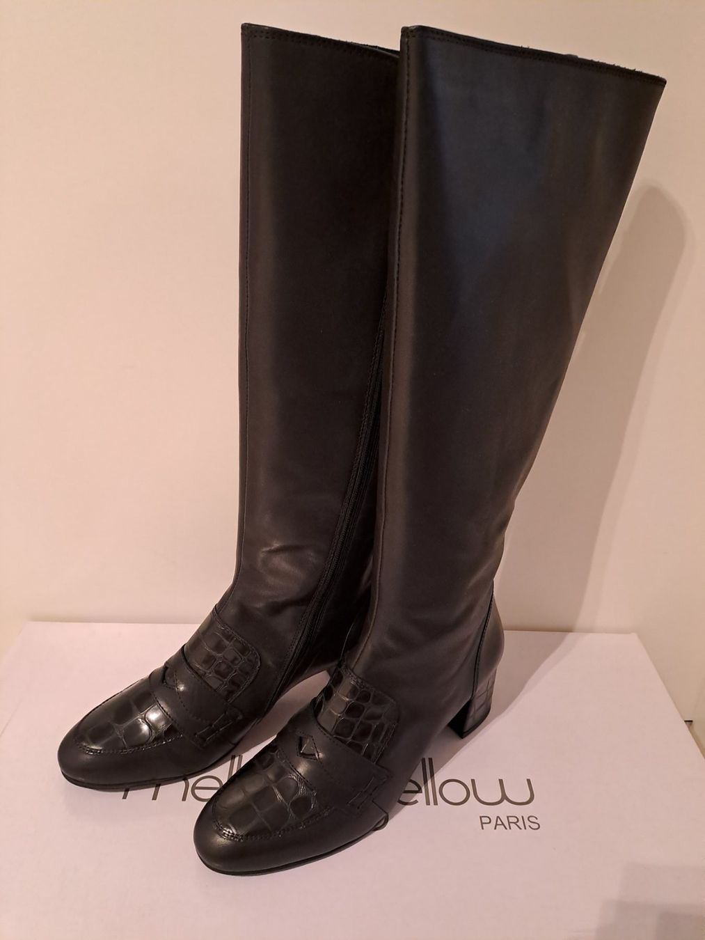 Scarpe da donna: Stiefel  Gr 40 Leder mellow yellow – Nuovo e nell'imballaggio originale da Grenchen venduto da panebianco