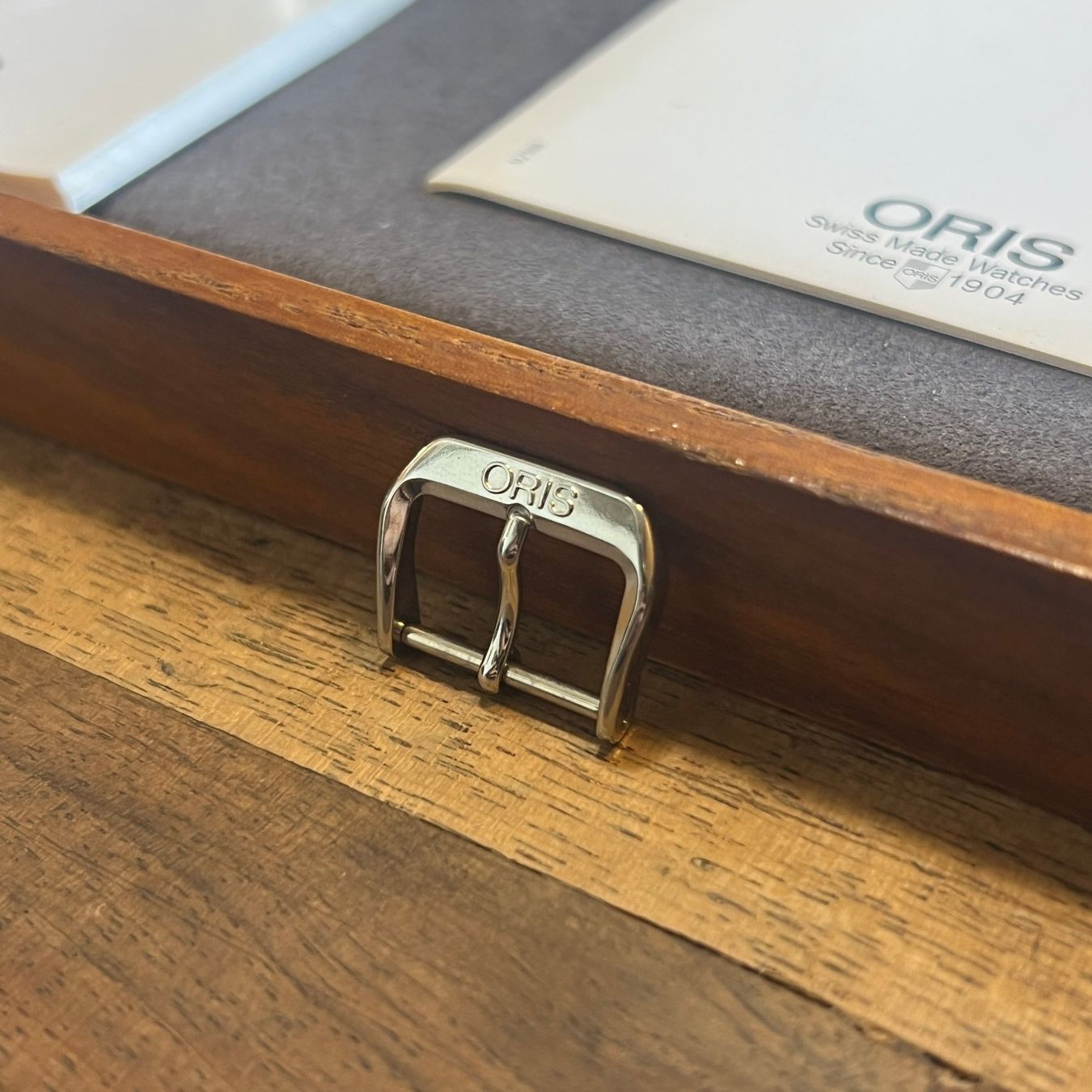Oris Orologi: Oris Pointer Date Full Set 34mm Mechanical – Usato da Carouge GE venduto da Watchaser 5