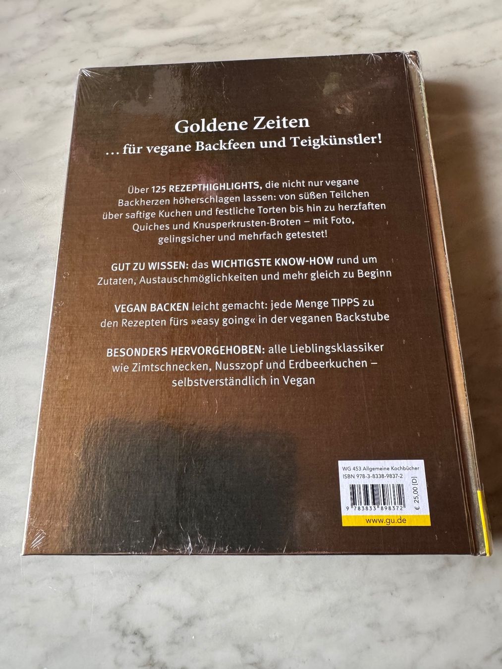 Bücher: VEGAN BACKEN DAS GOLDENE VON GU – Neu und originalverpackt aus hägendorf von twilightprincess 1