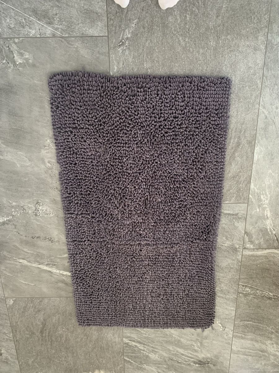 Tappeti: Flauschiger Badezimmerteppich, grau, 70x125cm, Maddison – Nuovo (secondo la descrizione) da Einsiedeln venduto da important__