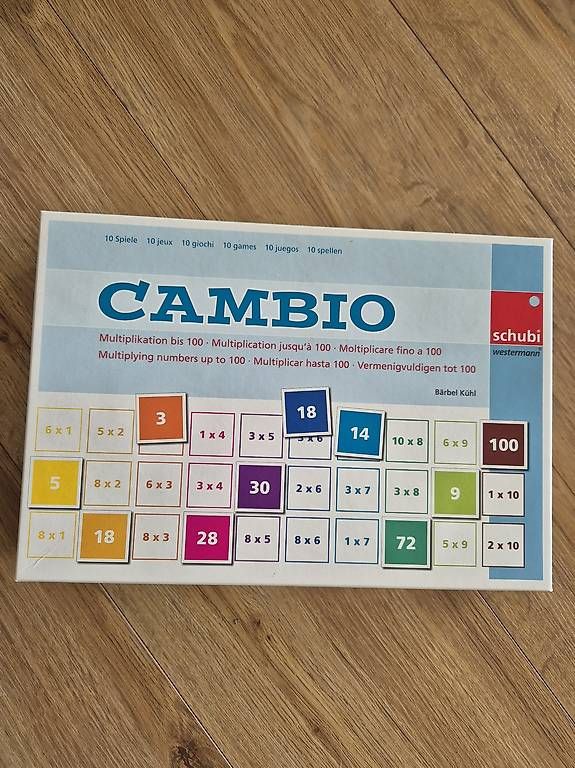 Spiele: Cambio Multiplikationsspiel – Gebraucht aus Thun von Lexu4444 1