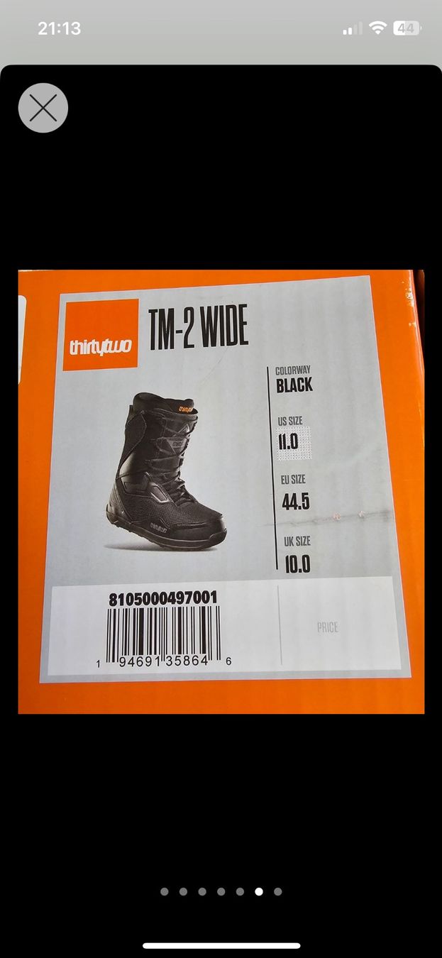 Scarpe da uomo: Bottes de snowboard neuves, taille 44.5 – Nuovo e nell'imballaggio originale da Adliswil venduto da Martina.Zelenakova 5