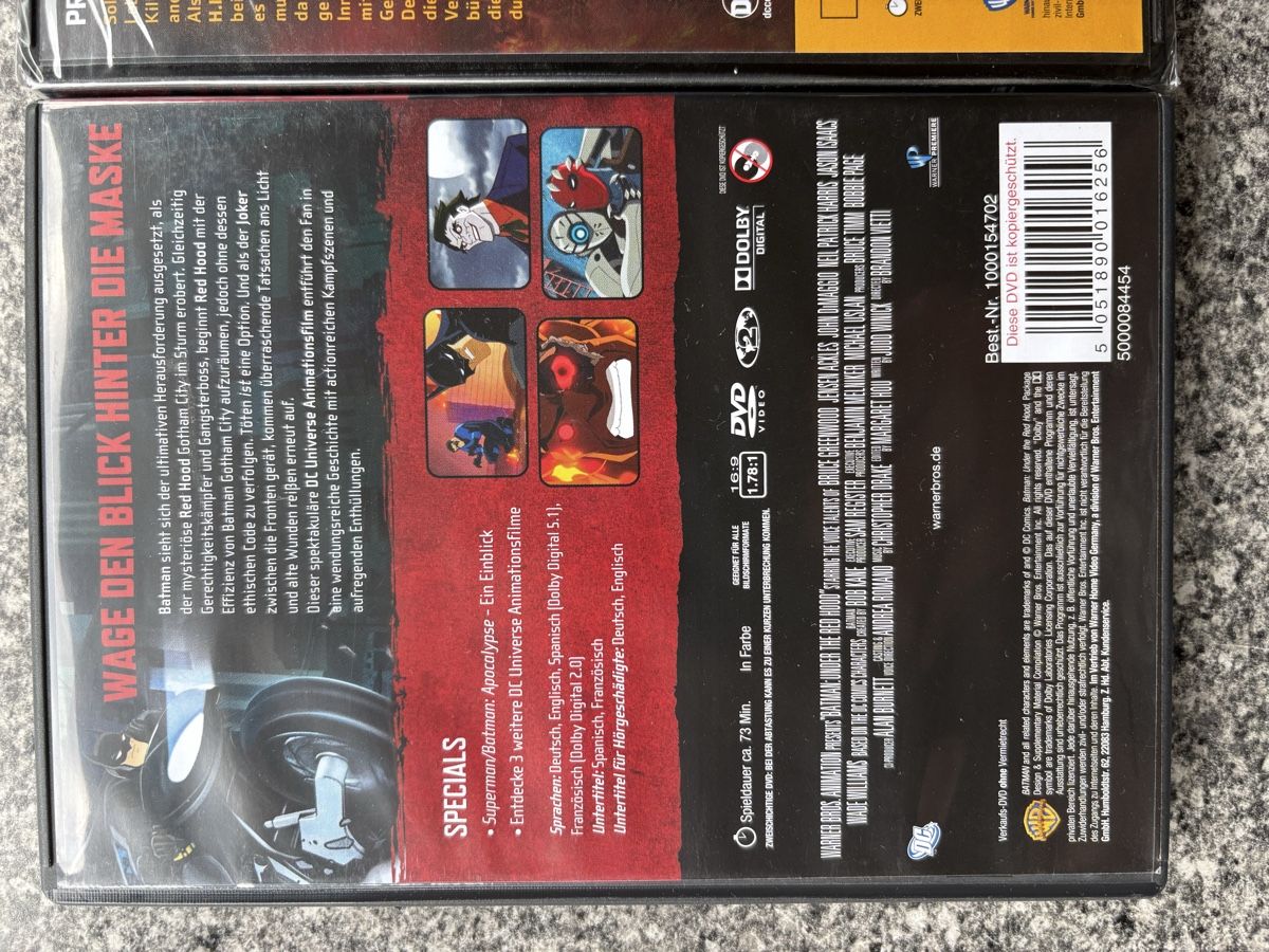 Tutti i DVDs: DVDs batman/ deathstroke ovp – Nuovo e nell'imballaggio originale da Herzogenbuchsee venduto da warrior77 4