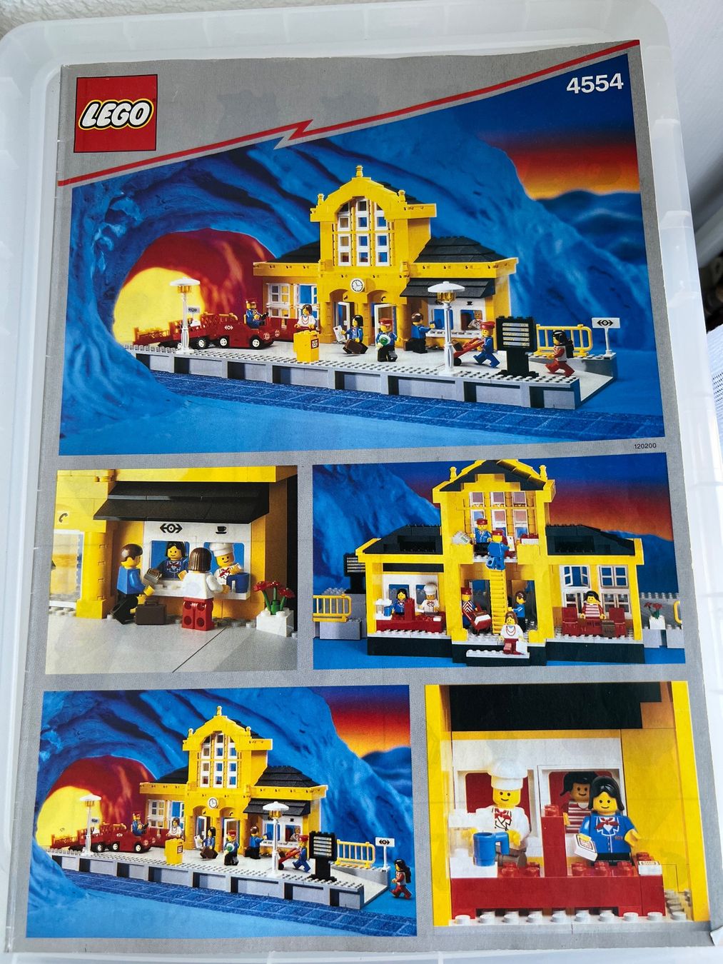 Lego Giocattoli: LEGO System Eisenbahn Bahnhof 4554 – Usato da Uttigen venduto da sonorsonic 8
