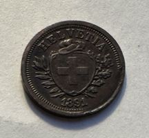 1891 1 Rappen Abart ?