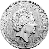 1 Unze Silber Britannia 2023 - Queen Elizabeth II