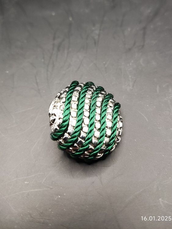 KnitPro Stricknadel 3.25mm - Metall, Grün, 30cm Mit Knopf