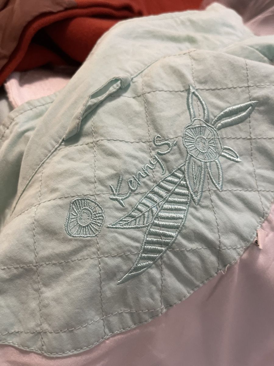 Giacche: Kenny S. Mint Green Jacket Size 38 Cotton Blend Spring! – Nuovo (secondo la descrizione) da Winterthur venduto da shp_xcc5 4