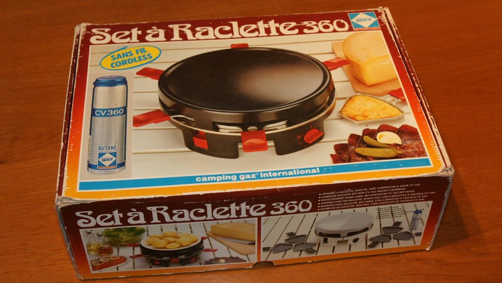 Raclette Set 360 Gas | Kaufen auf Ricardo