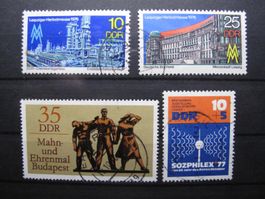 DDR 1976 Herbstmesse / SOZPHILEX gest.