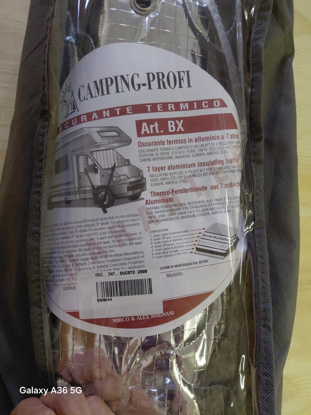 Fiat Altri accessori per camping: Sonnenschutz Fiat Ducato – Usato da Melchnau venduto da LUPUS-Offroad 1