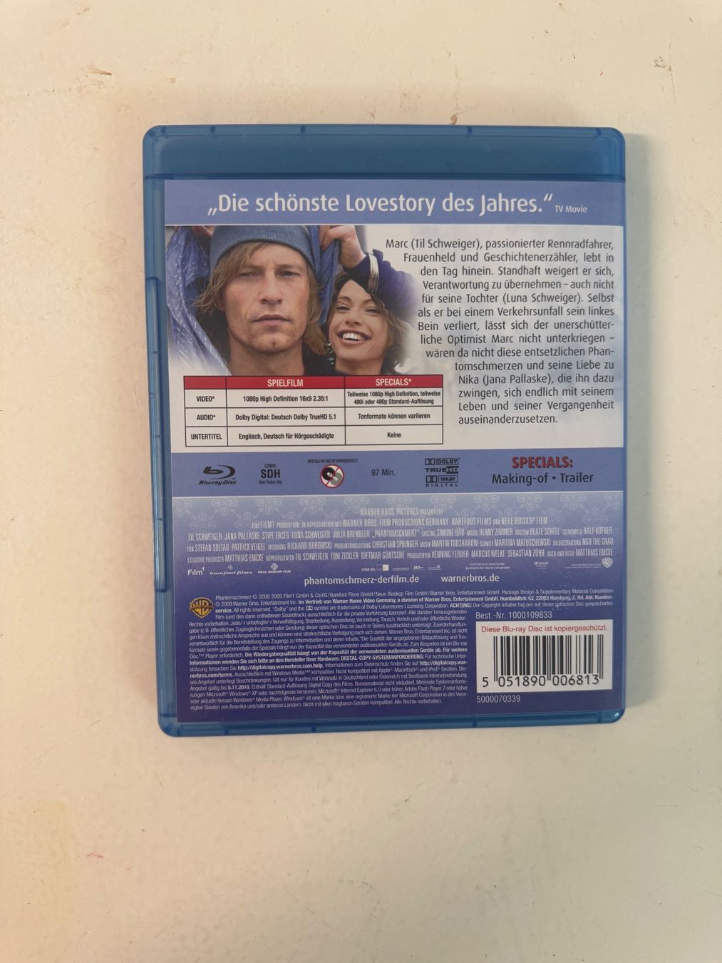 Tutti i DVDs: PHANTOMSCHMERZ. (BLU-RAY) – Usato da Basel venduto da san_2qlq 1