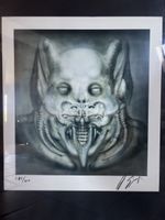 HR Giger Lithografie
