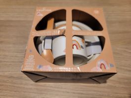 Neues Kindergeschirr-Set aus recyceltem PET, Crofton