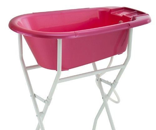 Rotho Vasche da bagno: Rotho Badewanne Bella Bambina Raspberry Perl – Nuovo e nell'imballaggio originale da Wangen b. Olten venduto da Babywohl 2