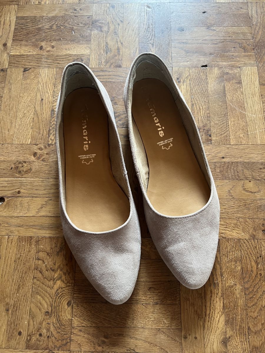 Tamaris Scarpe da donna: Tamaris Leder Flats 38/39 – Usato da Hasliberg Goldern venduto da Mejolo