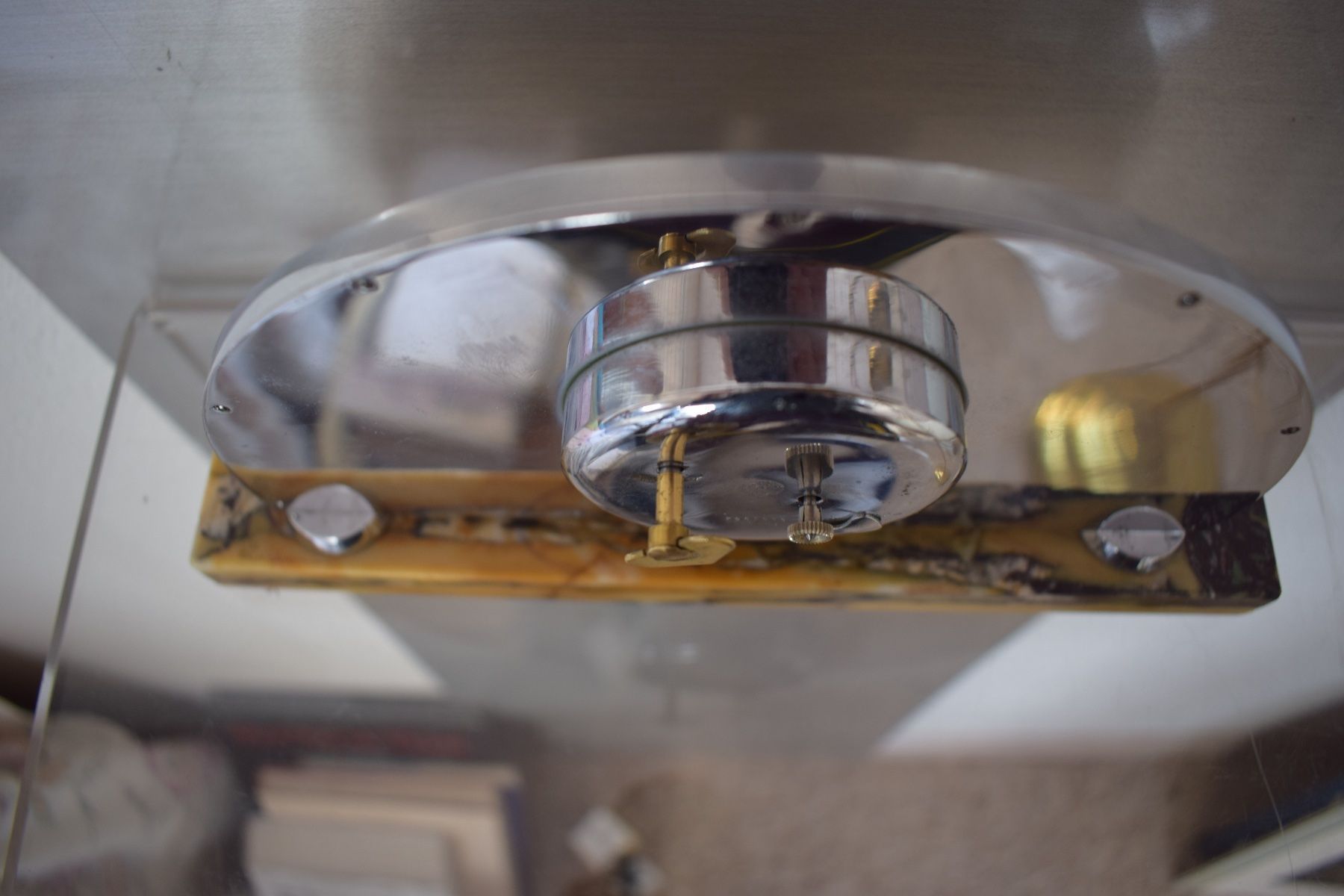 Stand- & Wanduhren: Oméga horloge de table très rare – Gebraucht aus St-Légier-Chiésaz von Antichorloge 2
