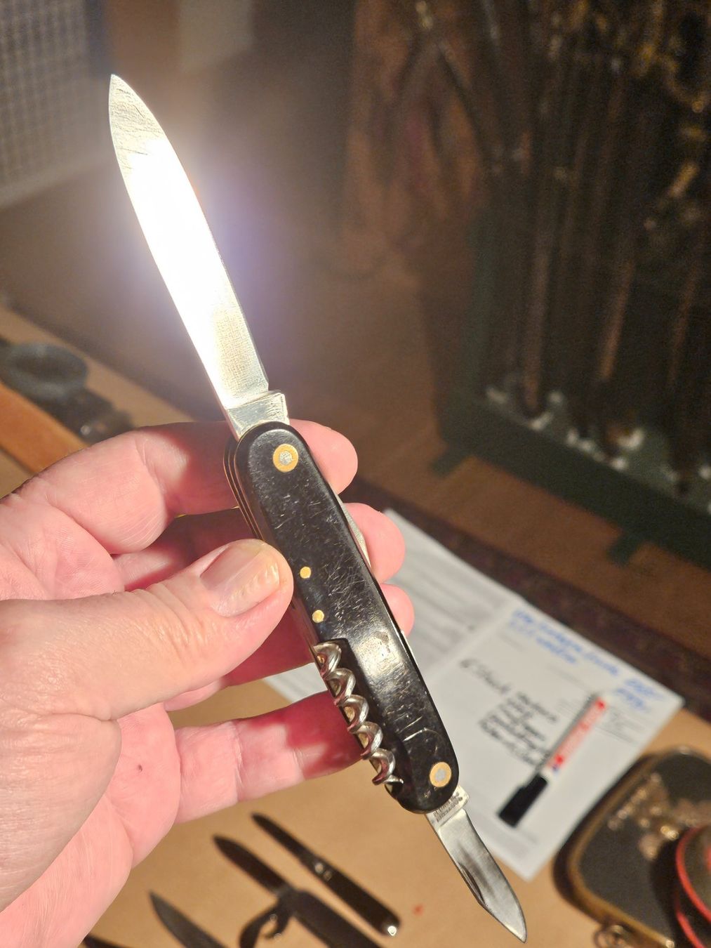 Coltelli tascabile: SAMMLER MESSER SECHS STÜCK – Usato da Maschwanden venduto da OliverM05 7