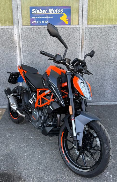 KTM Strada: KTM 390 Duke mit 4Km Laufleistung und Werksgarantie – Usato da Wil venduto da SieberMotos 1