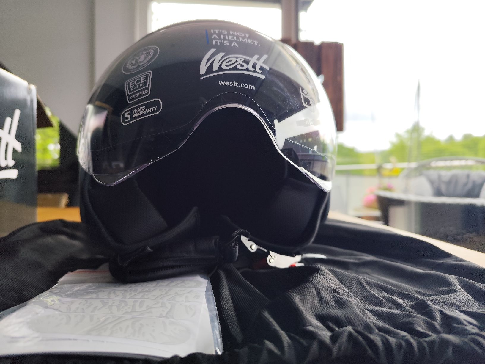 Caschi & visiere: Westt Jet Helm Neu! Grösse S – Nuovo e nell'imballaggio originale da Wangen an der Aare venduto da CheyenneSpahni 1