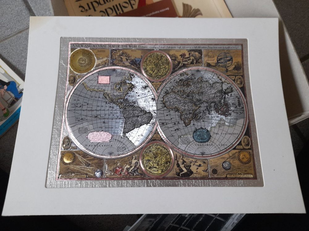 A New And Accvrat Map Of The World Acheter Sur Ricardo