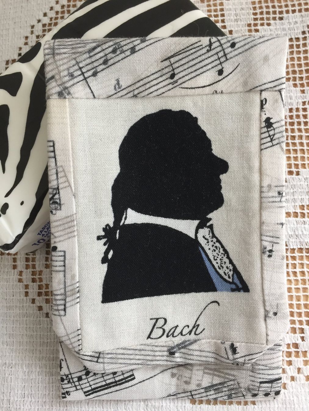 Tessuti: Baumwollstoff  Patchworkstoff Musik – Usato da Lützelflüh-Goldb venduto da Fresu8 2