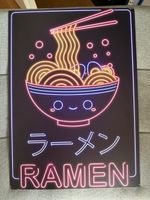 Poster Ramen Neon Style guter Zustand