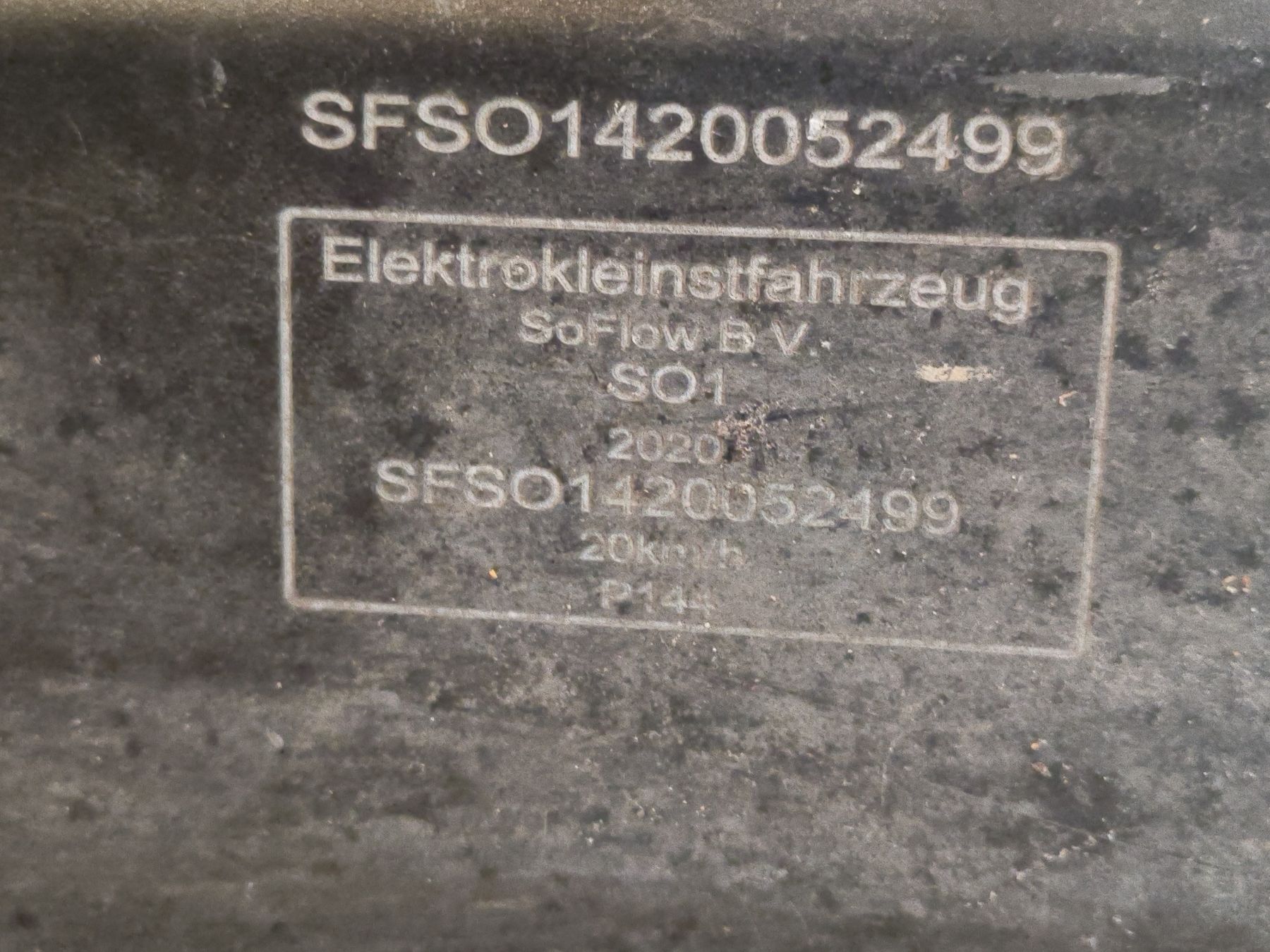 Soflow Kickboard: Soflow SO1 E Scooter Trottinet Etrotti Ohne Ladegerät – Difettoso da stettlen venduto da VintageBern_ch 7