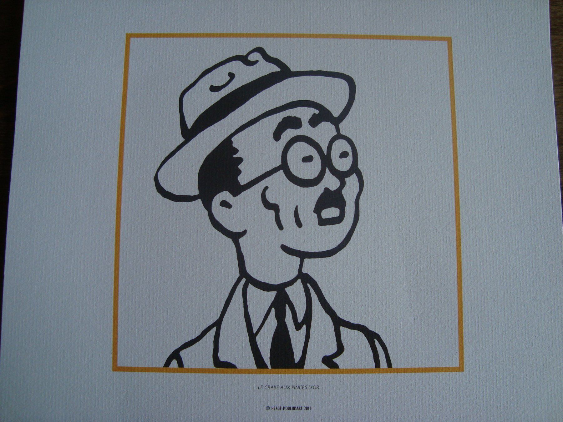 Grafica & Litografie: Reproduction d'une lithographie d'Hergé – Nuovo e nell'imballaggio originale da Fribourg venduto da ruswil007