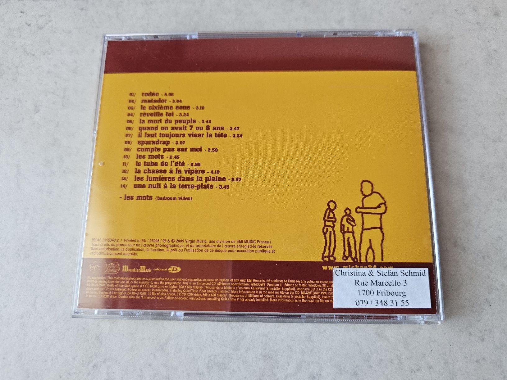 CD: Mickey 3d  -  Matador – Usato da Schneisingen venduto da backstore24 1