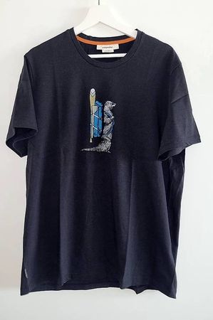 Icebreaker T-Shirt mit Ottermotiv Grösse XL