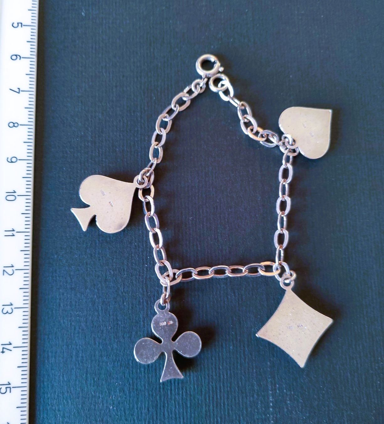 Armbänder & -reifen: Armkette massiv Silber 800 – Gebraucht aus Edlibach von GabrielaH0102 1