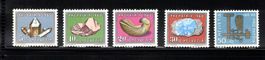 Pro Patria 1960  Mineralien + Gesteine ** Wie Neu