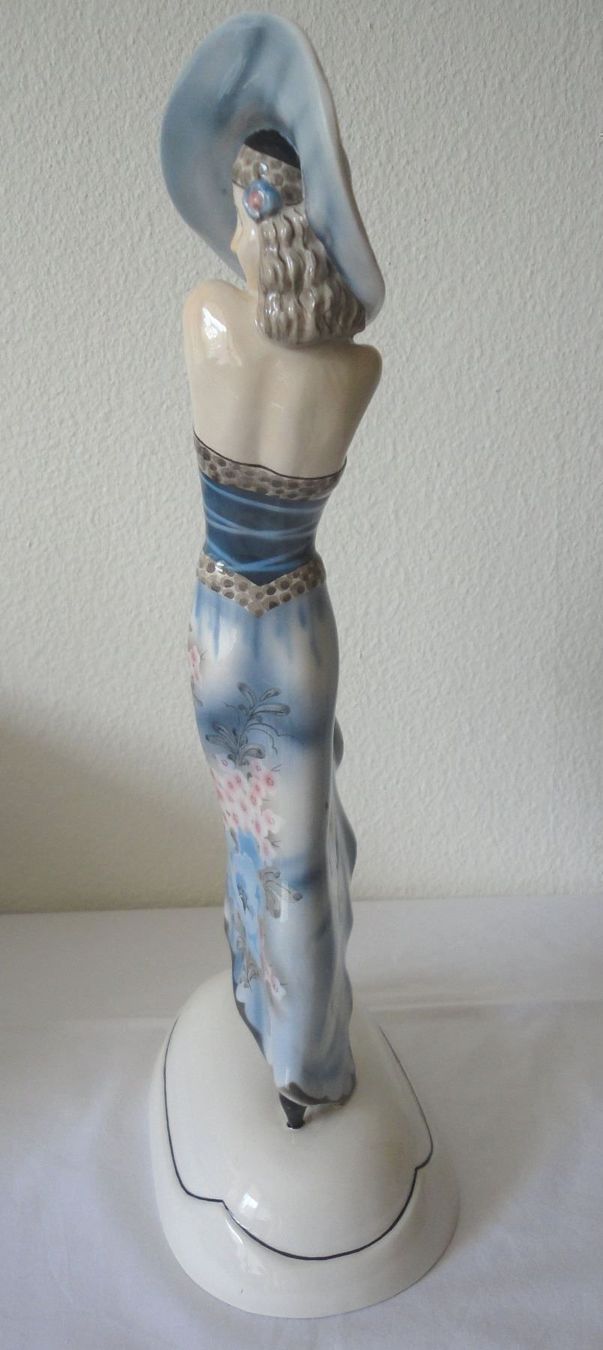 Tutte le decorazioni: Goldscheider Damenfigur "Noblesse" Keramik Repro – Usato da zürich venduto da parts5060 3