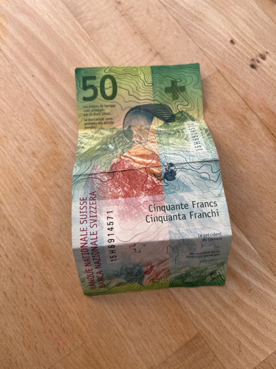 Banconote: 50 CHF Banknote | Schweizer 50 Franken | Original | Auktion – Usato da Niederwangen BE venduto da Blu_qn8g 2
