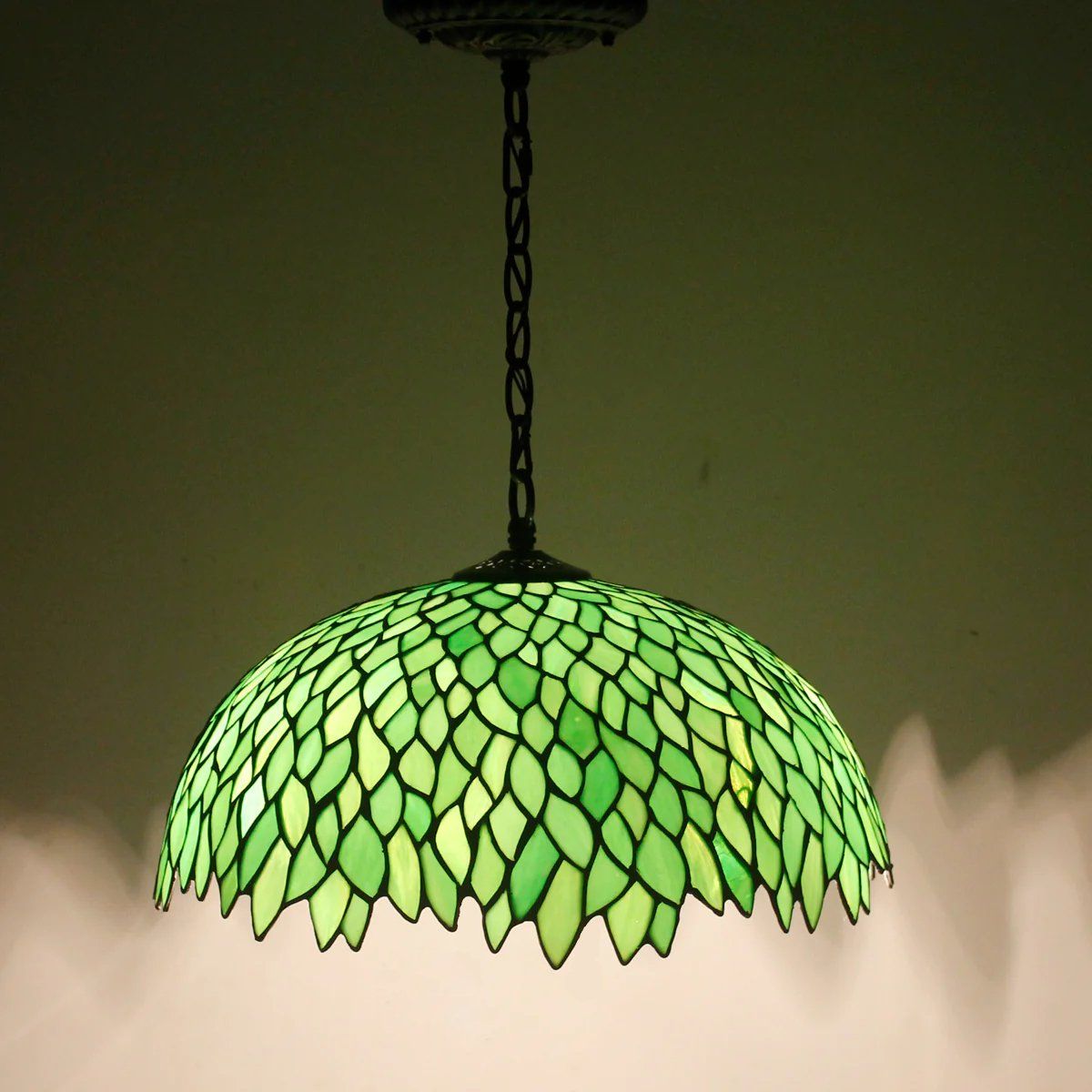 Lampadari & plafoniere: Handgemachte Tiffany Design Pendelleuch einstellbare länge – Nuovo e nell'imballaggio originale da Hundwil venduto da pak_7zvn 1