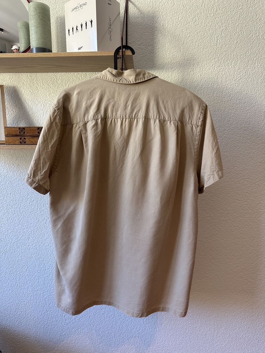 Hemden: Herren Kurzarmhemd Beige – Gebraucht aus Cazis von sina12 1