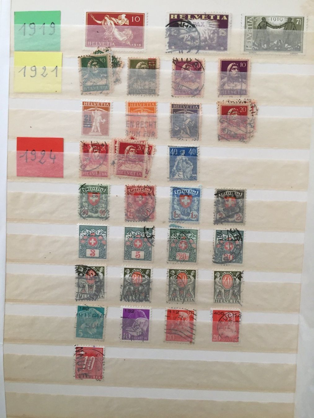 Tutti i francobolli: Collection de Timbres Suisse dès 1866 – Usato da Bex venduto da coc_vyc7 1