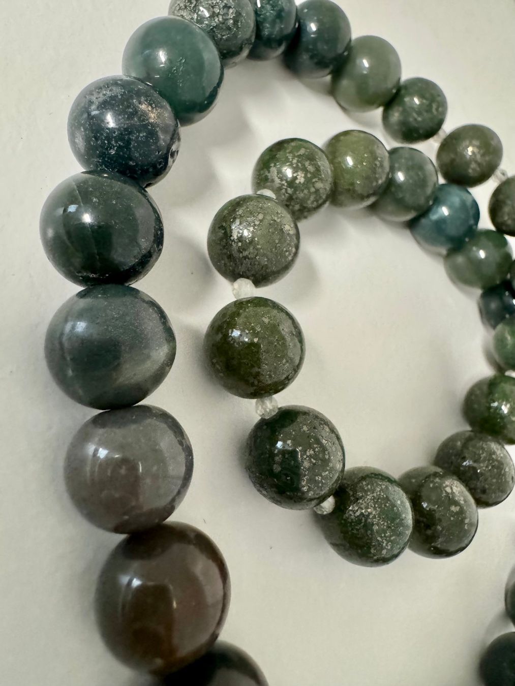 Ketten: Halskette Pyrit, Prehnit, Achat – Neu (gemäss Beschreibung) aus Biberist von tl-schmuck 2
