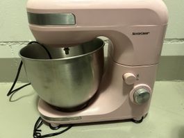SilverCrest Küchenmaschine rosa, gebraucht