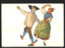 E. Bieler: Vevey, Fete des Vignerons 192