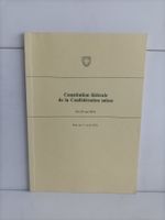 Constitution fédérale de la Confédération suisse 1/04/1979