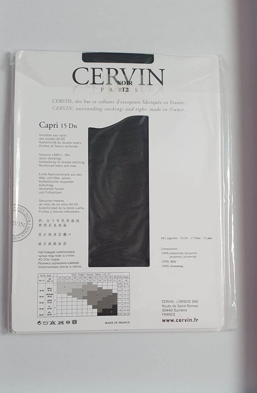 Strümpfe & Strumpfhosen: Bas sans couture Cervin Capri 15 Den – Neu und originalverpackt aus Echallens von Sabi_c_dzh 1
