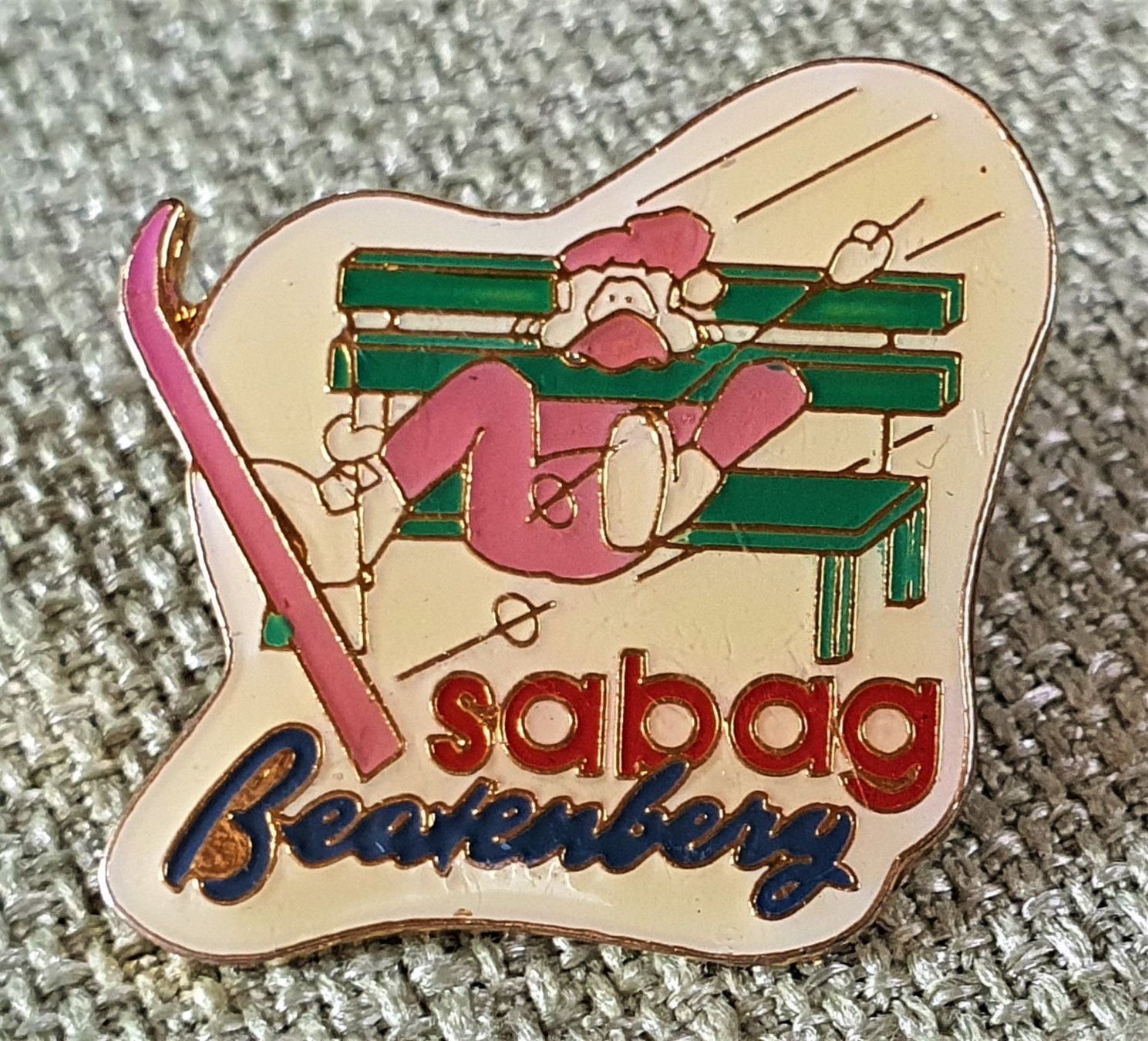 Placchette & Badge: B895 - Pin Beatenberg Sabag Sitz Bank – Usato da Reinach BL venduto da Boston-Verkauf