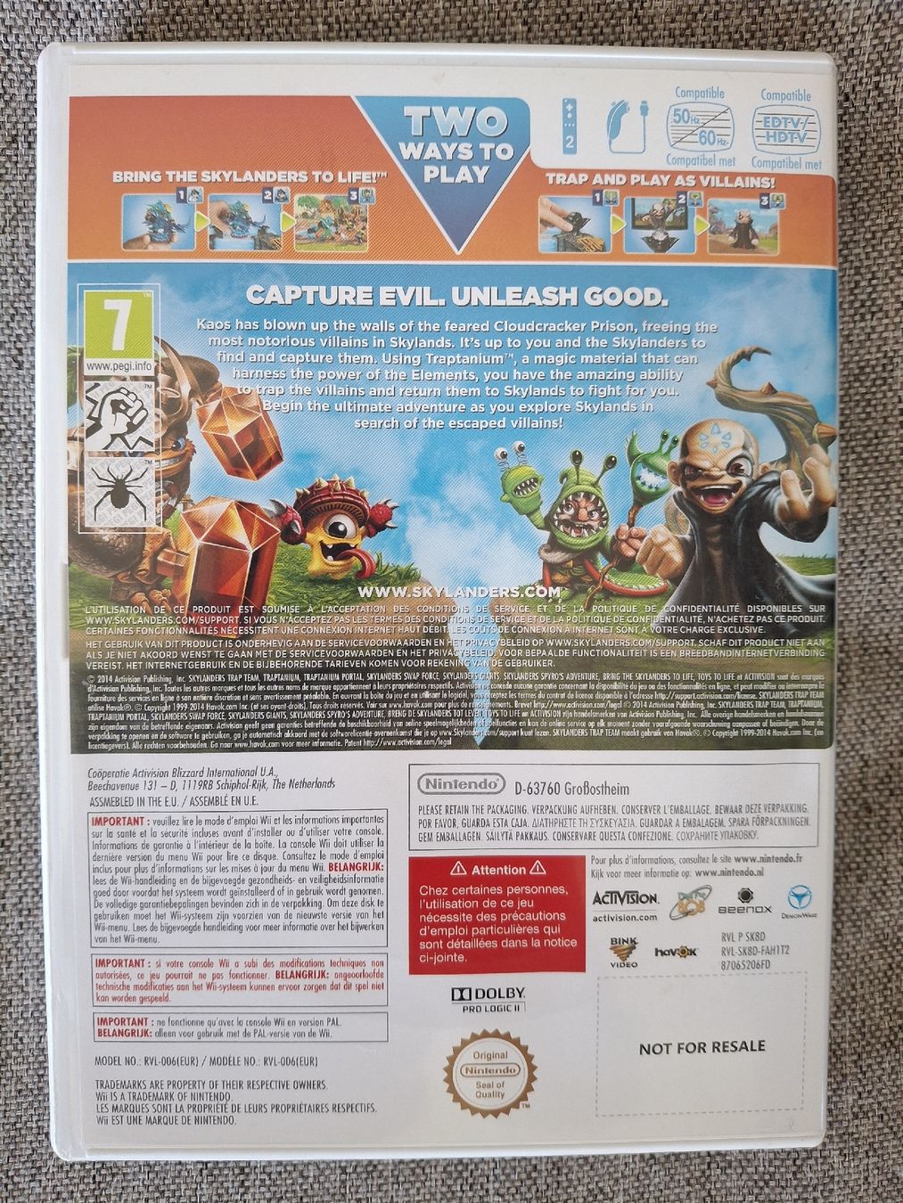 Nintendo Spiele: Skylanders Trap Team  – Gebraucht aus Bassecourt von Duco47 1