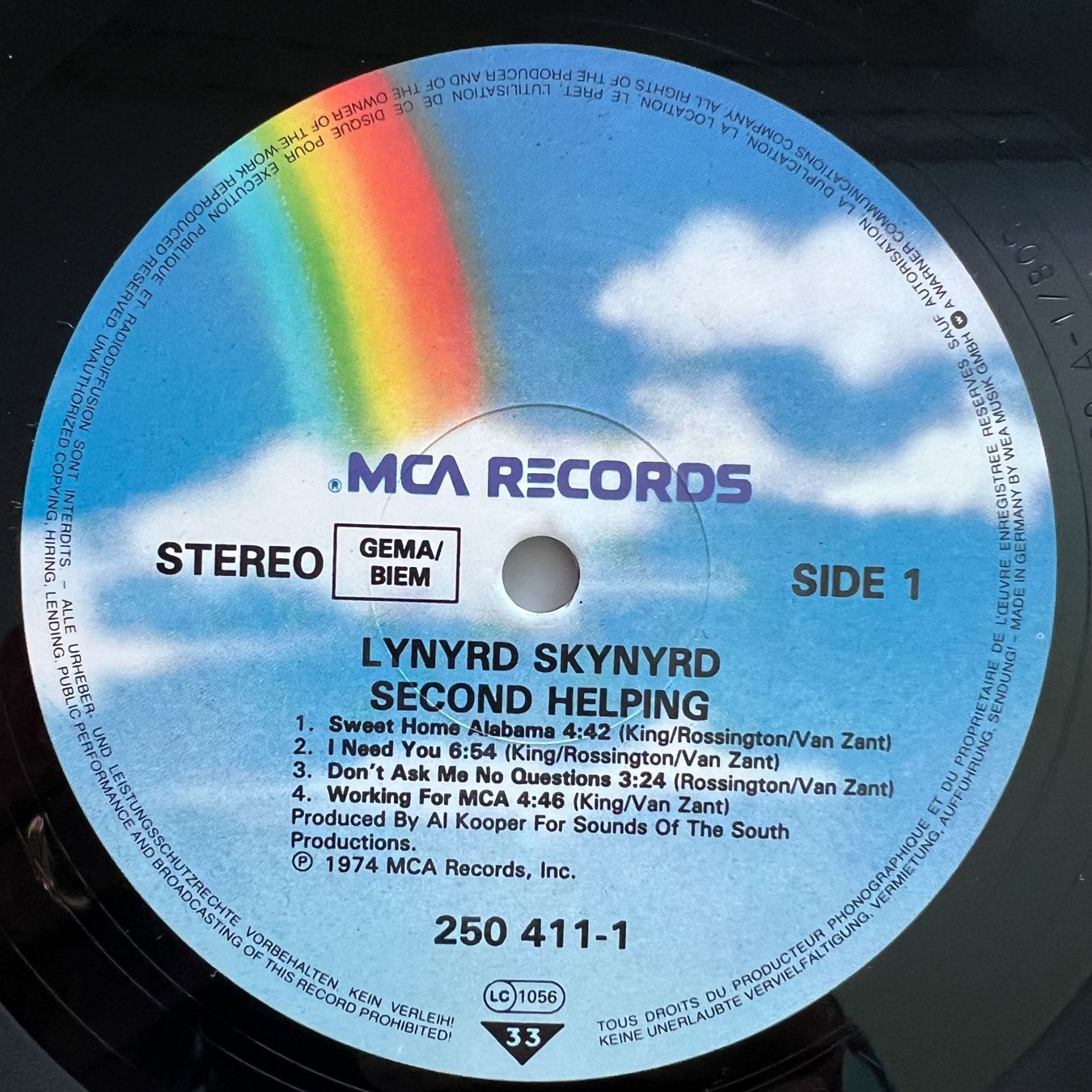 Schallplatten: Lynyrd Skynyrd - Second Helping / D-Press. 1985 - TOP – Gebraucht aus Gais von soundcave57 2
