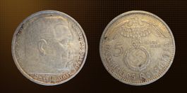 5 Reichsmark Münze 1936 Paul von Hindenburg