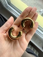 Goldene Ohrringe, neu, nie getragen! ✨Trendige Creolen✨