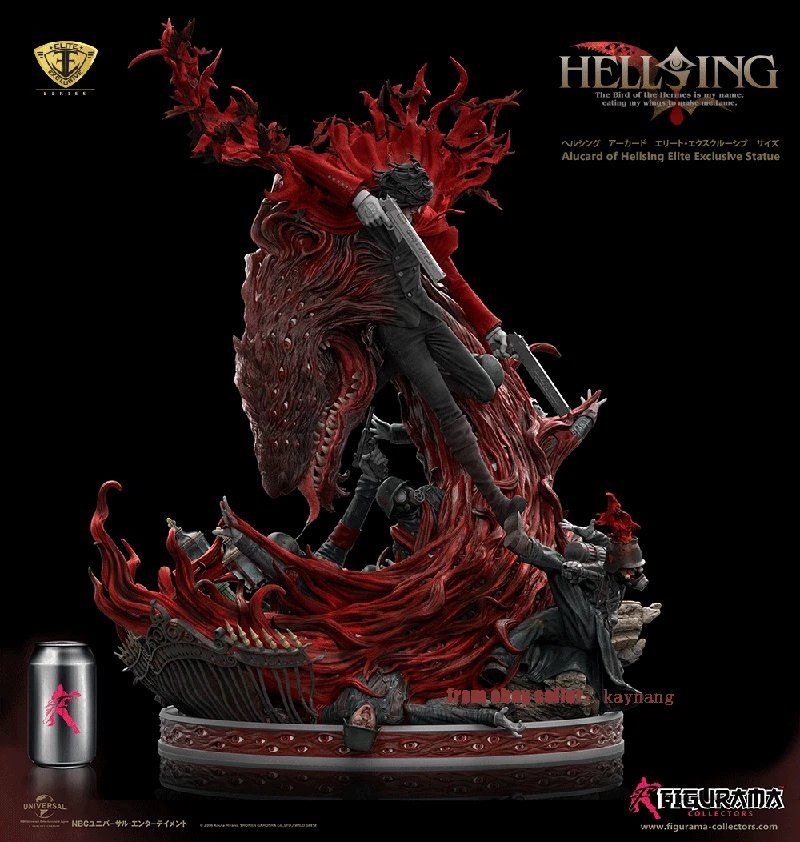 Statuette: Figurama Collectors Hellsing Alucard Resin Figure – Usato da Oberentfelden venduto da FiguresAndGamesPlace 3